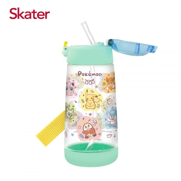 Skater PET吸管水壺(480ml) 迪士尼公主、冰雪奇緣