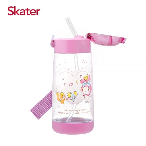Skater PET吸管水壺(480ml) 寶可夢 巧虎 閃電麥坤