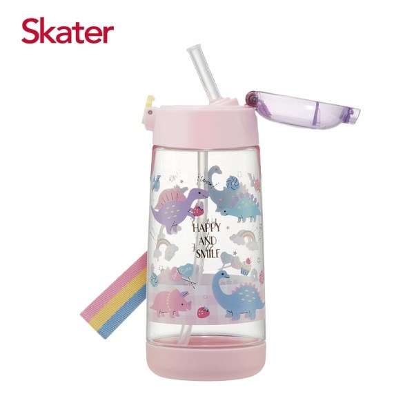Skater PET吸管水壺(480ml) 寶可夢 巧虎 閃電麥坤
