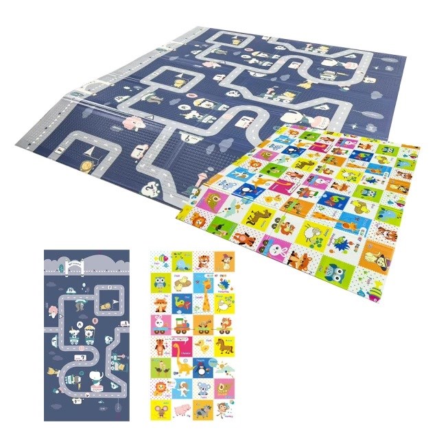 vivibaby 式XPE無毒雙面遊戲地墊