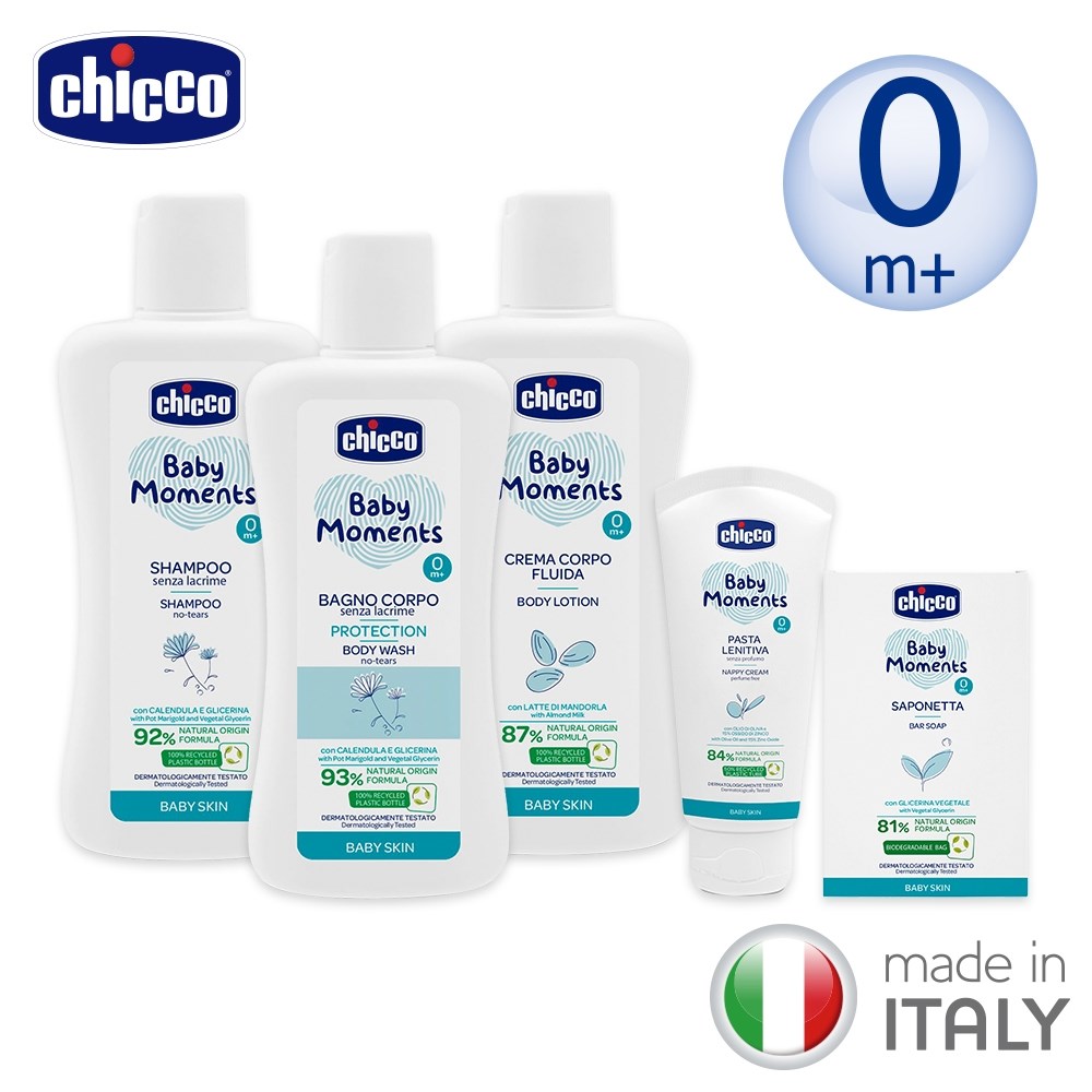 chicco 寶貝植萃呵護提籃禮盒