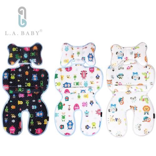 L.A. Baby 多功能3D涼感推車汽座餐椅座墊