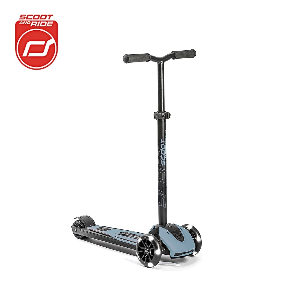 奧地利 Scoot & Ride Kick 5 LED發光輪滑板車