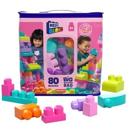 奇哥 MEGA BLOKS 費雪美高 80片積木袋
