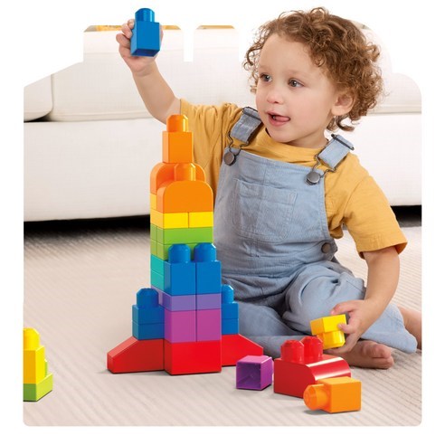 奇哥 MEGA BLOKS 費雪美高 80片積木袋