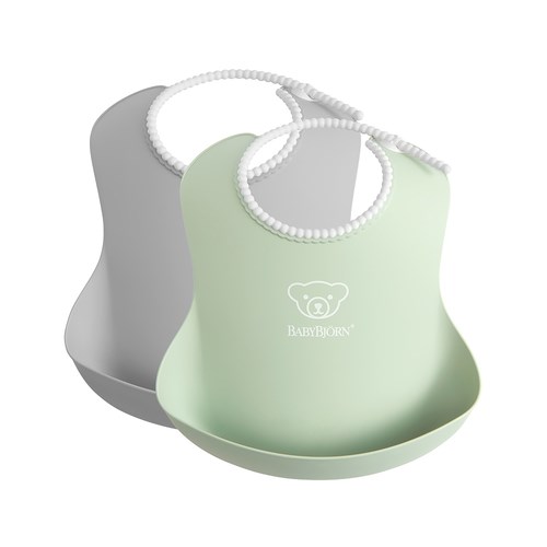 奇哥 BABYBJORN 軟膠防碎屑圍兜