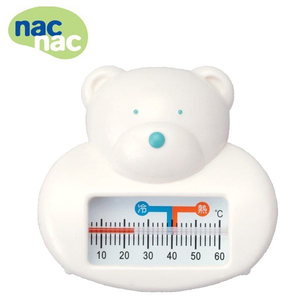 nac nac 小熊熊 沐浴水溫計