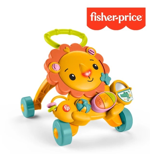 奇哥 Fisher price 費雪 兩用獅子聲光踏步車