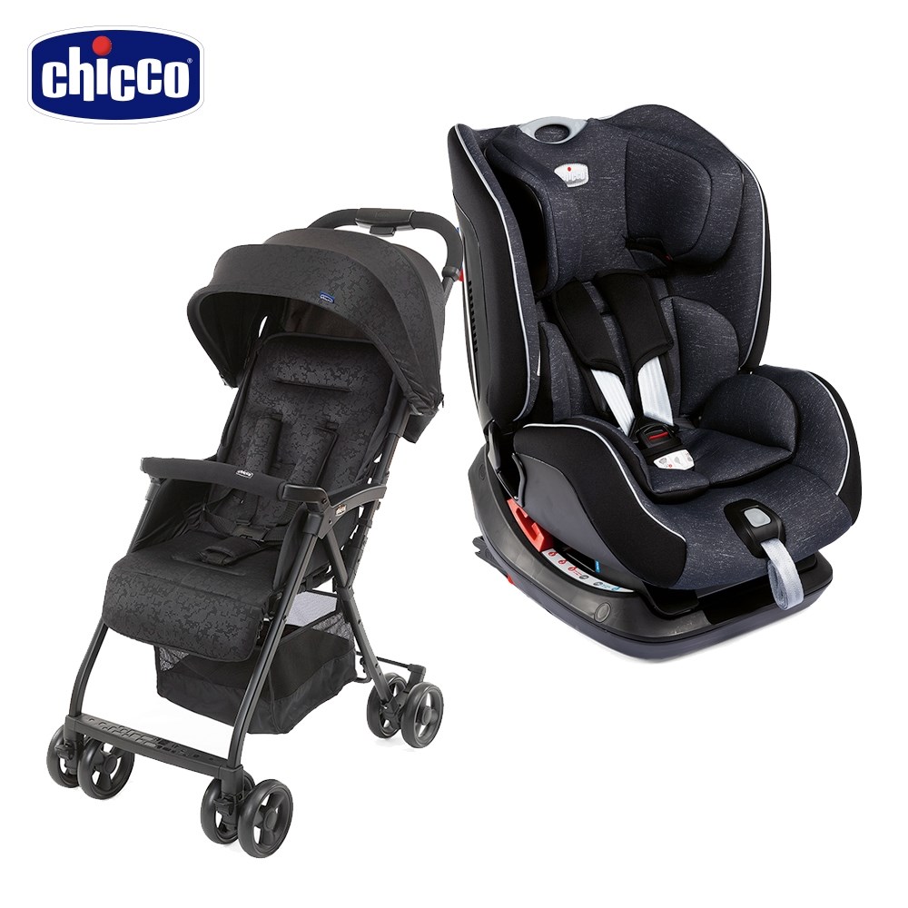 chicco Seat up 012 Isofix安全汽座勁黑版