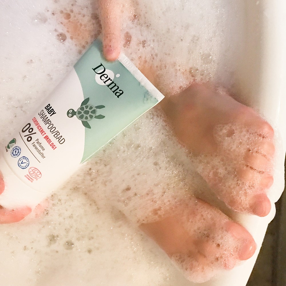 Derma 寶寶有機洗髮沐浴露