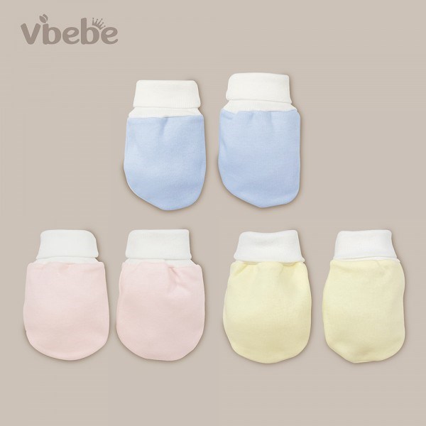 Vibebe柔感素面束口手套
