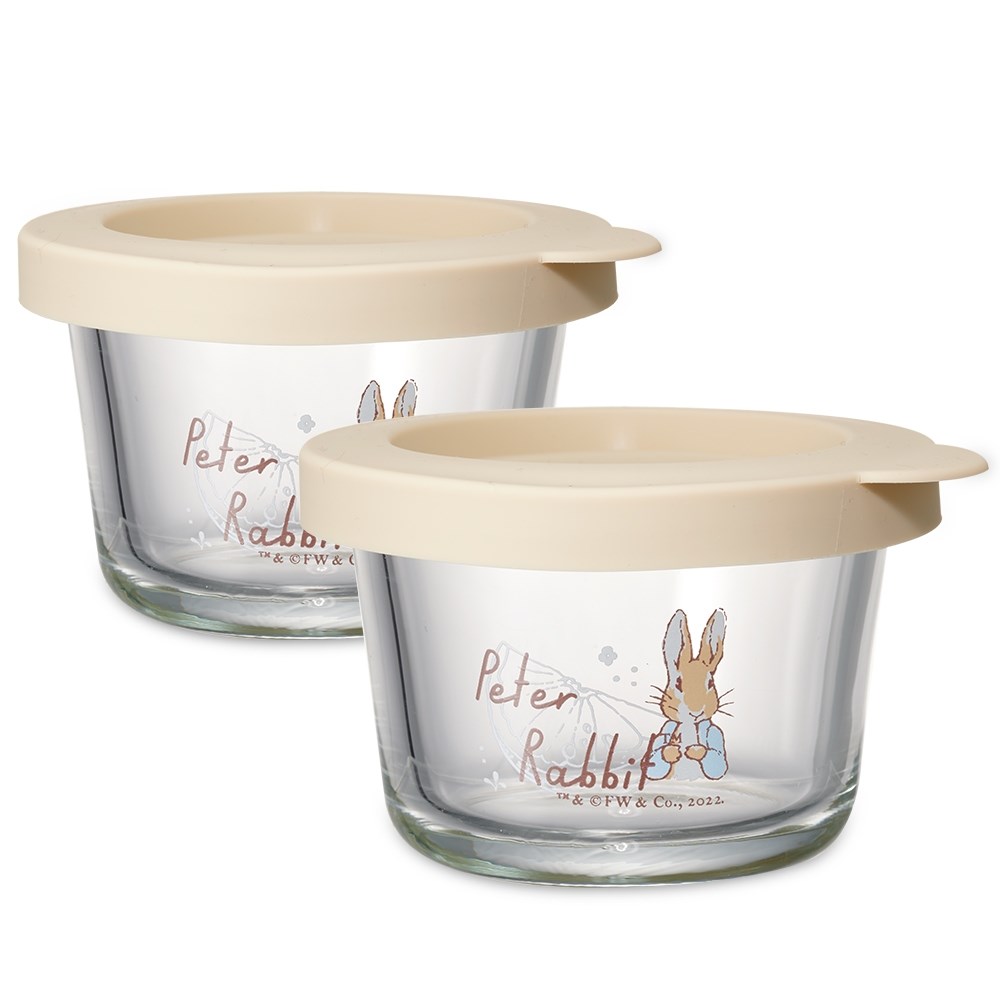 奇哥 比得兔 副食品玻璃儲存碗