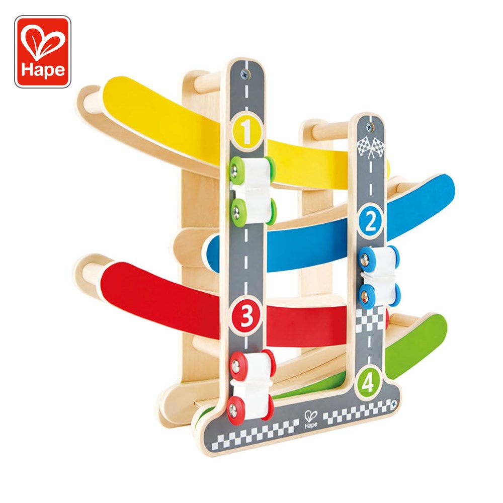 德國Hape 軌道溜溜車(汽車/列車)