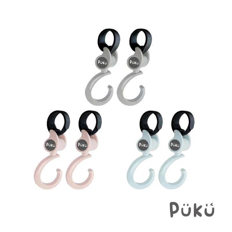 Puku 藍色企鵝 Creamy日常旋轉掛勾