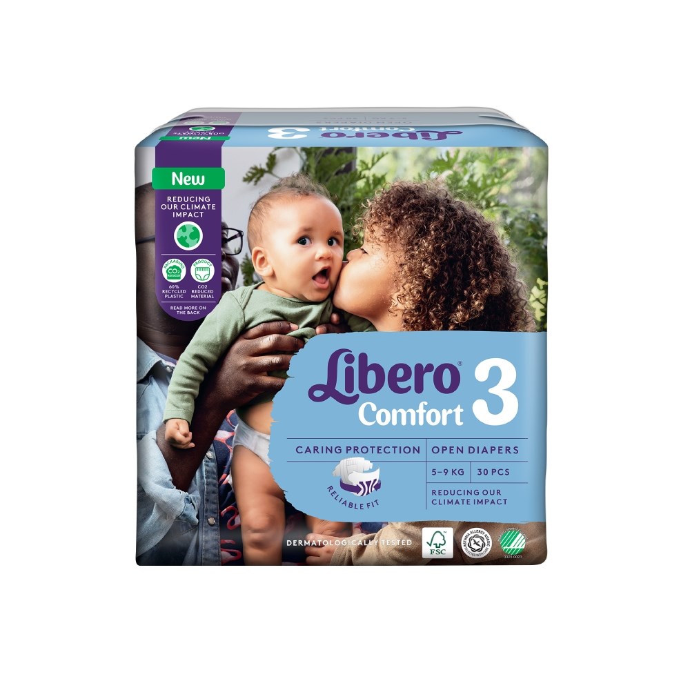 Libero麗貝樂 Comfort 黏貼型嬰兒紙尿褲