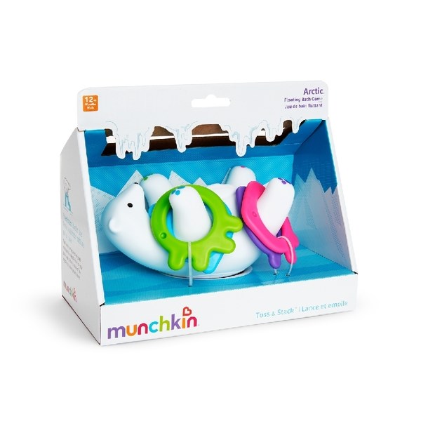 munchkin 滿趣健 北極熊漂浮 洗澡玩具