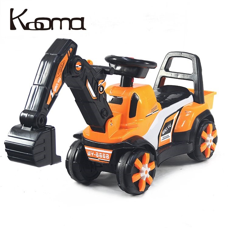 KOOMA 挖土機音樂助步車(學步車) 