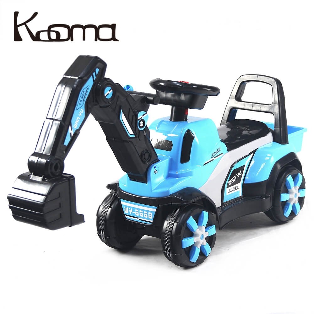 KOOMA 挖土機音樂助步車(學步車) 