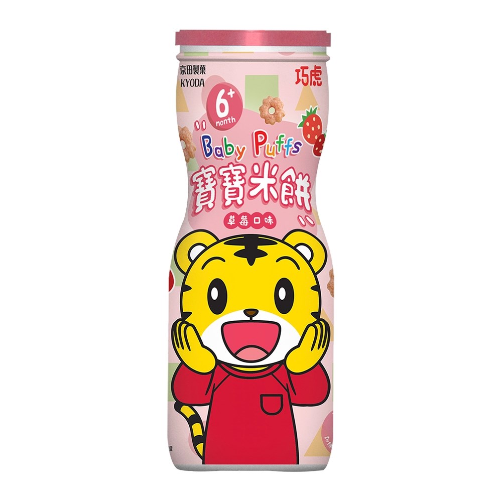 Kyoda 京田製菓 巧虎寶寶米餅（45g）草莓口味