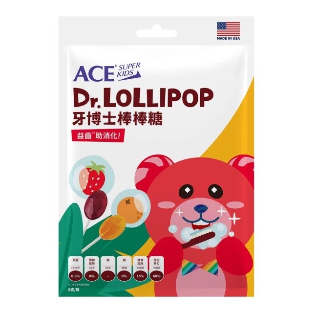 ACE Superkids 牙博士棒棒糖
