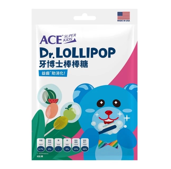 ACE Superkids 牙博士棒棒糖