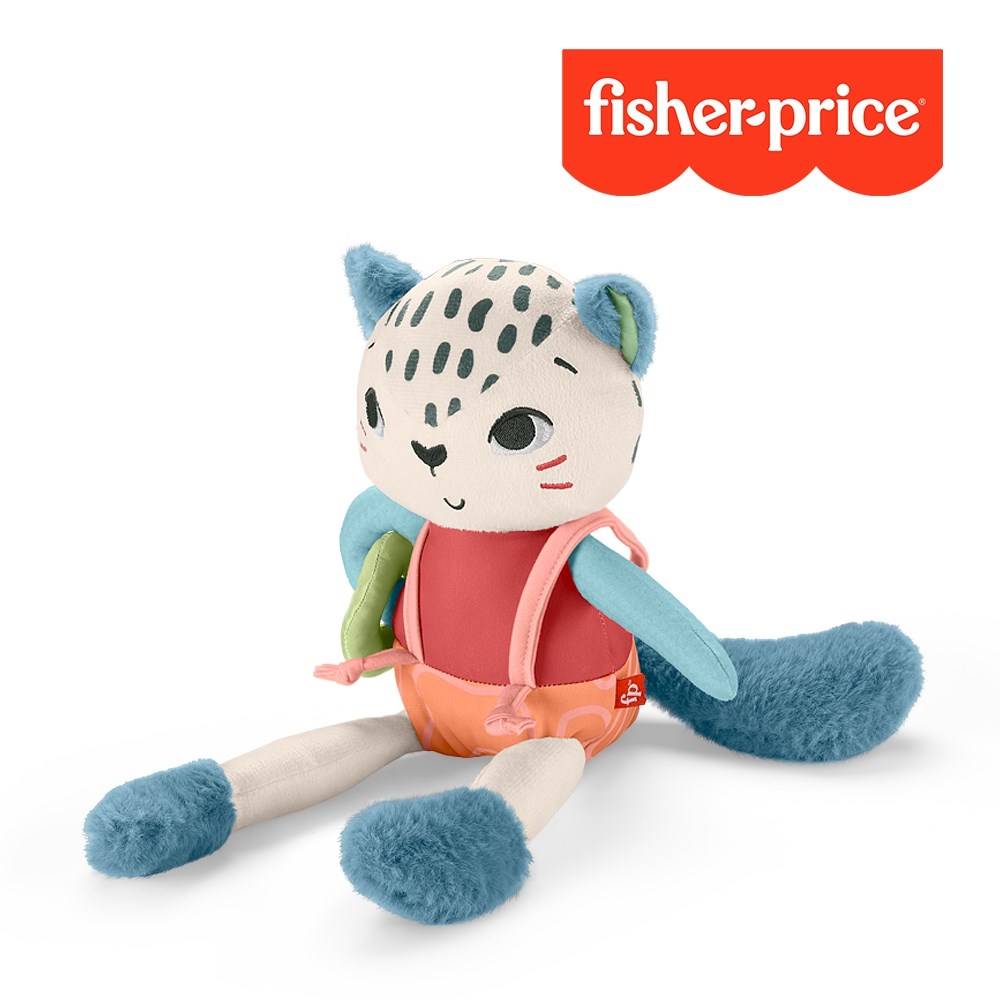 奇哥 Fisher-Price 費雪 花豹安撫玩偶