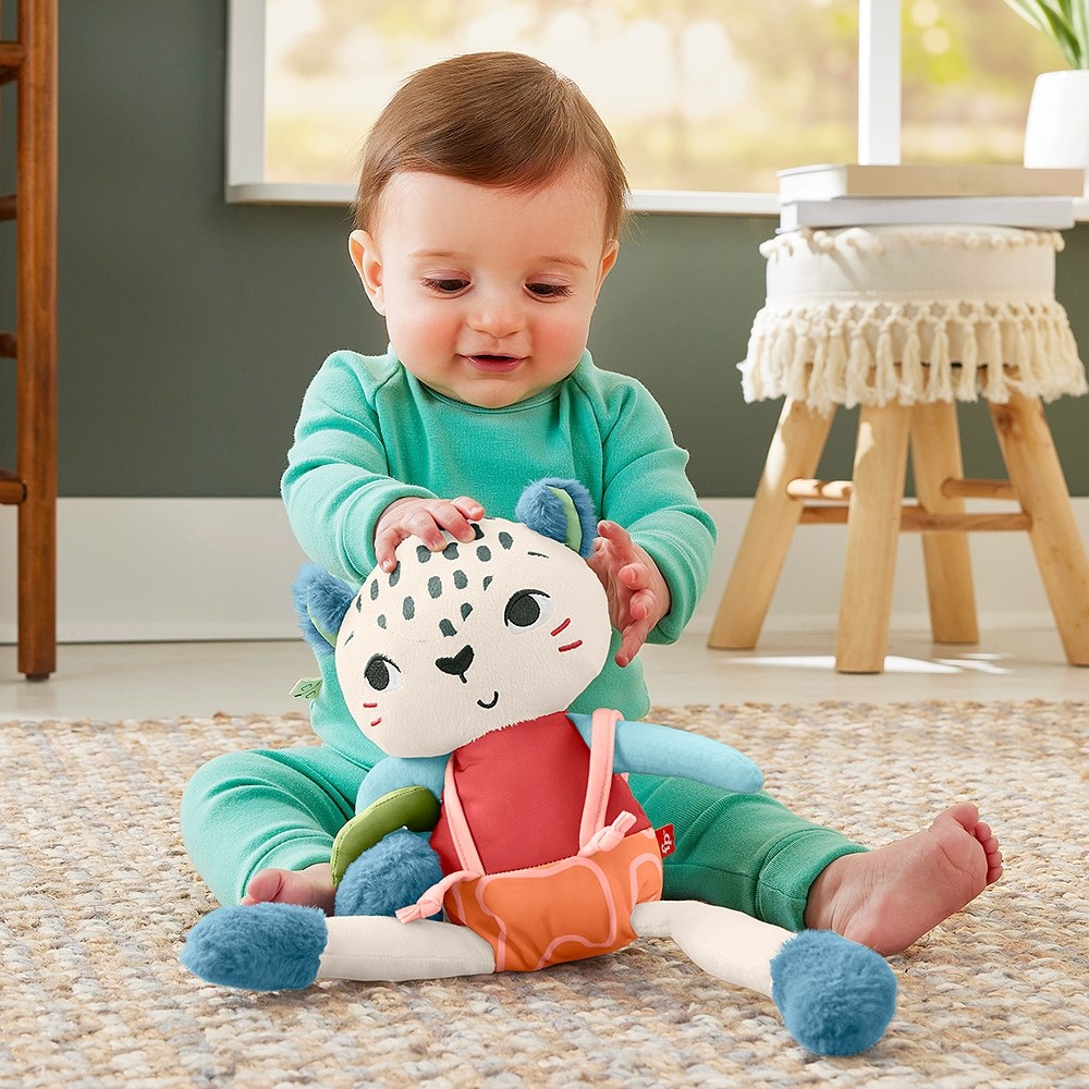 奇哥 Fisher-Price 費雪 花豹安撫玩偶