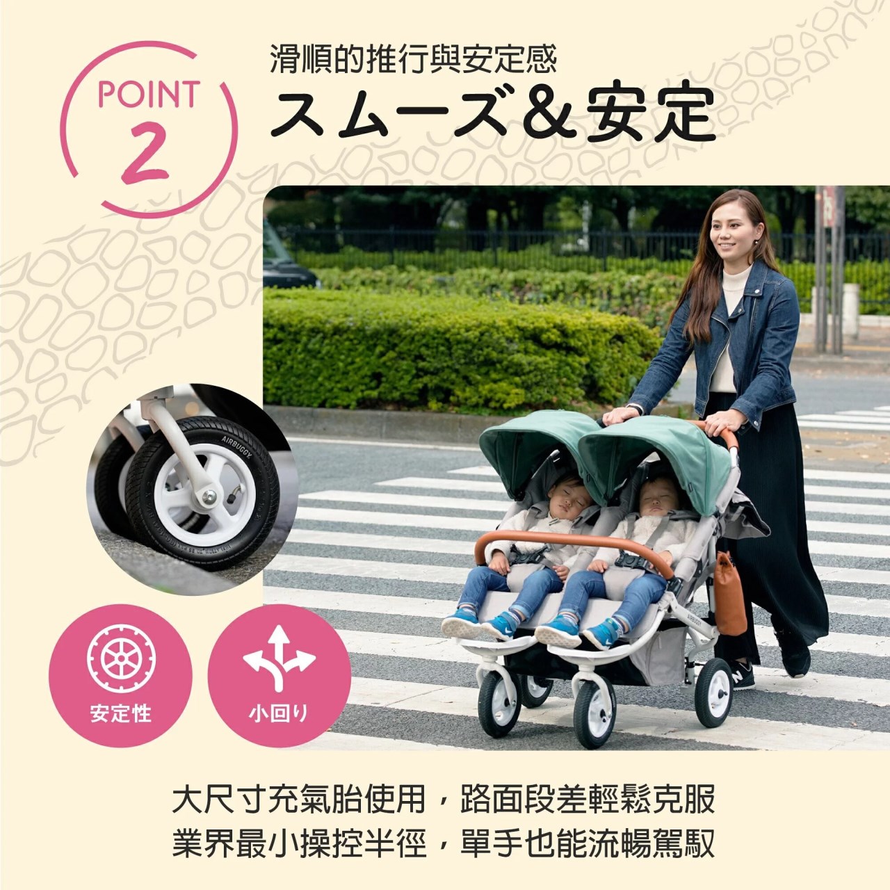 AIRBUGGY COCO DOUBLE 新生兒系列推車
