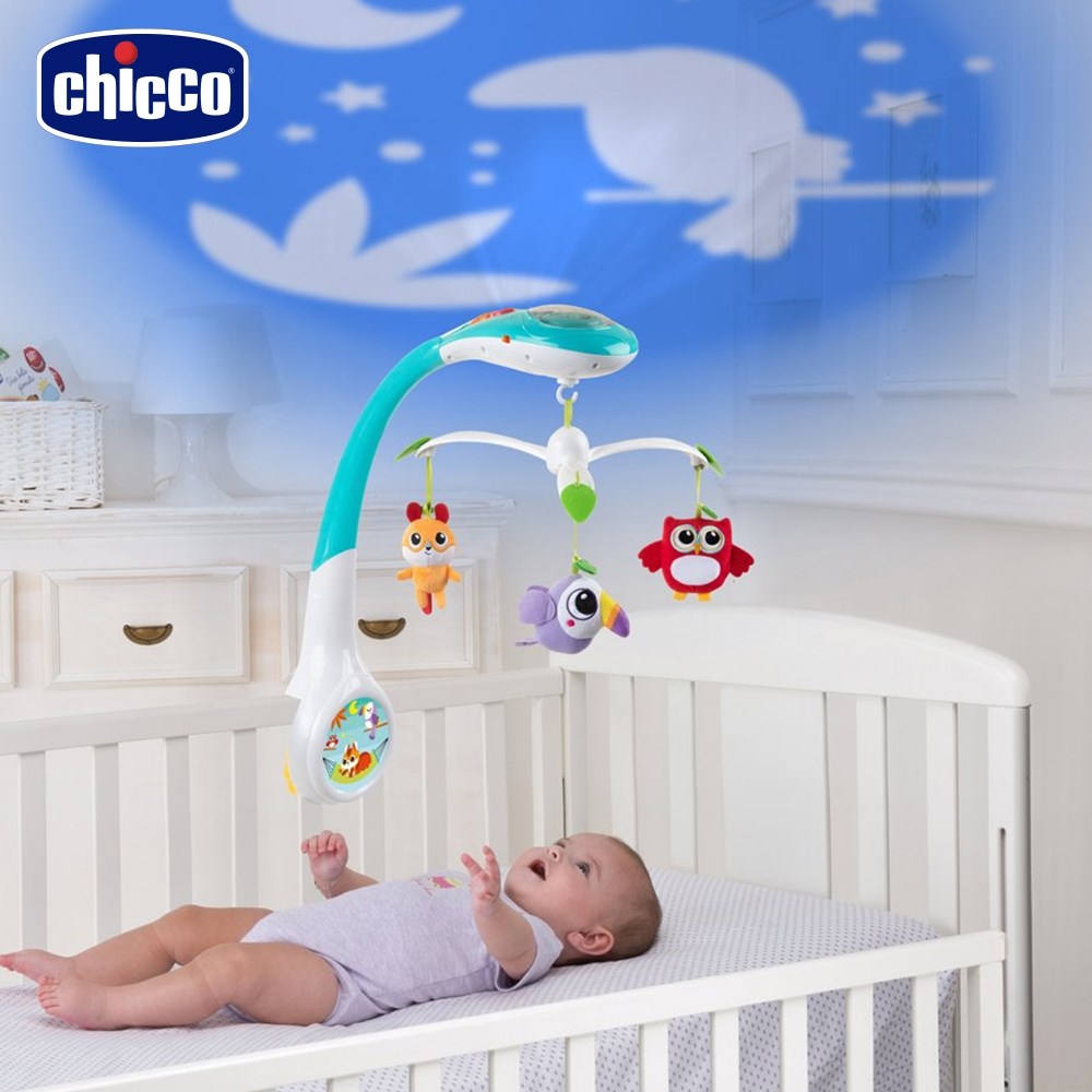 Chicco 魔法森林動物旋轉音樂鈴