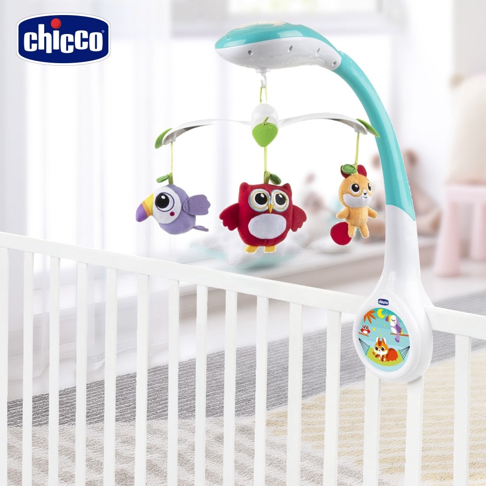 Chicco 魔法森林動物旋轉音樂鈴