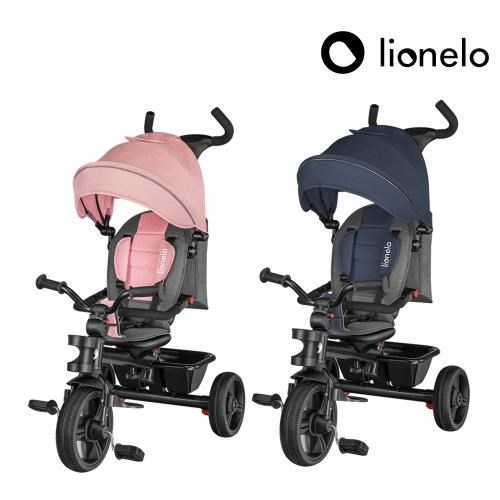 Lionelo Haari 手推幼兒童三輪車 泡泡糖/牛仔藍