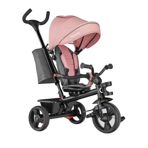 Lionelo Haari 手推幼兒童三輪車 泡泡糖/牛仔藍
