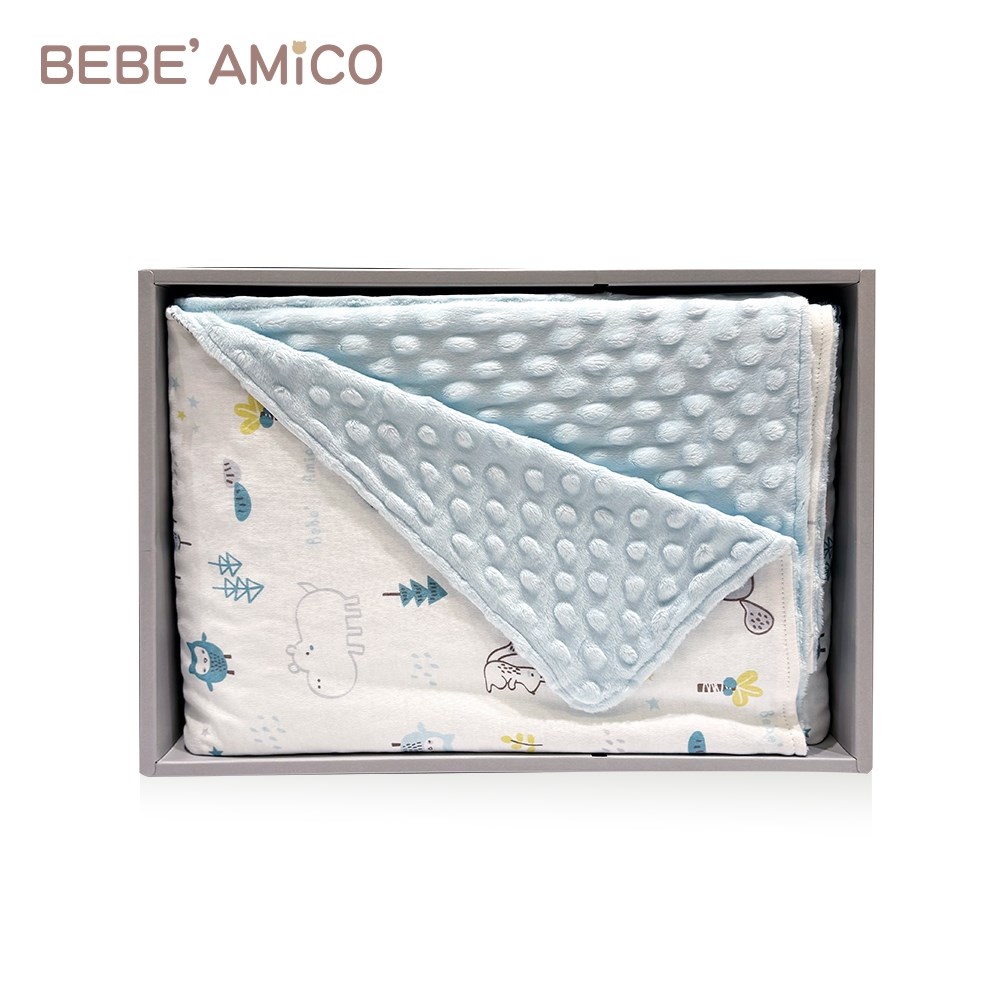 BEBE AMiCO-童趣故事(貝貝豆)四季毯禮盒