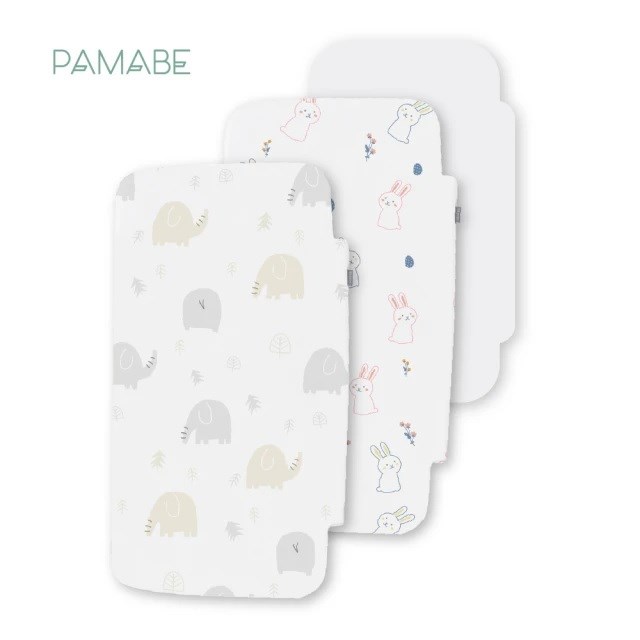 PAMABE 二合一水洗透氣嬰兒床墊