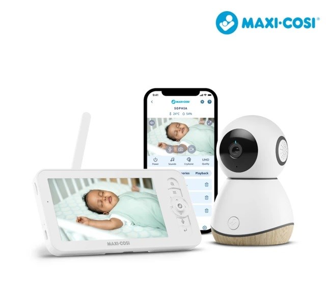 MAXI-COSI SeePro 200萬畫素 附子母屏 智慧型寶寶攝影機