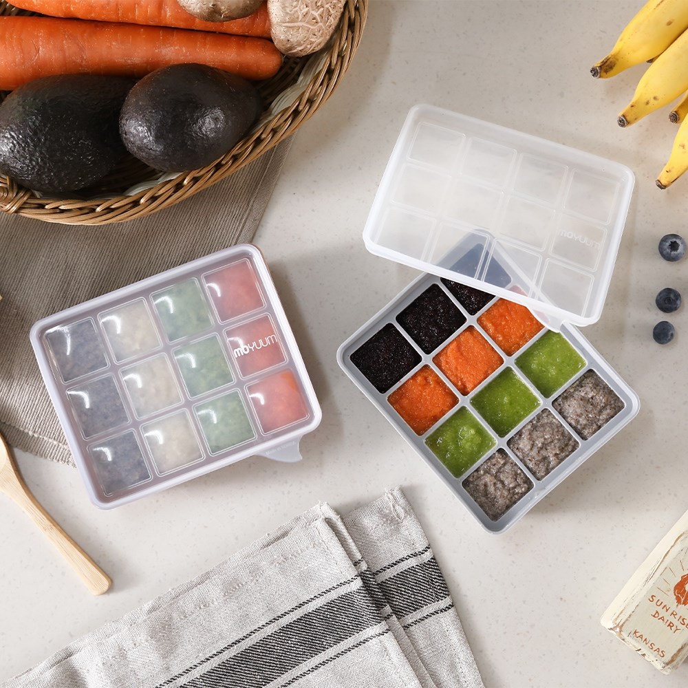 MOYUUM 韓國 白金矽膠副食品分裝盒