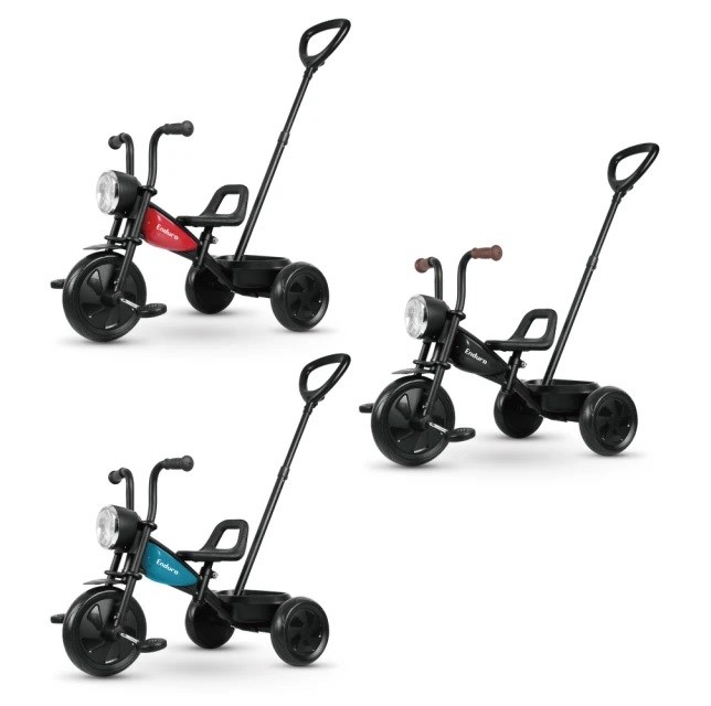 Q play ENDURO三輪車(玩具 三輪車 腳踏車 手推車 騎乘玩具)