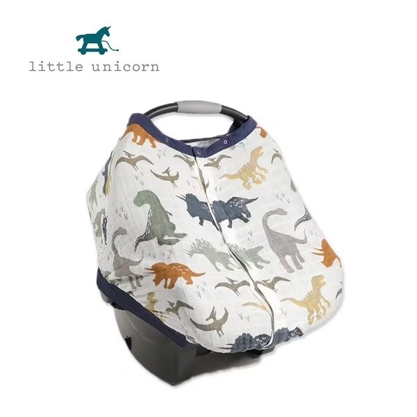 Little Unicorn 純棉紗布提籃罩 2代