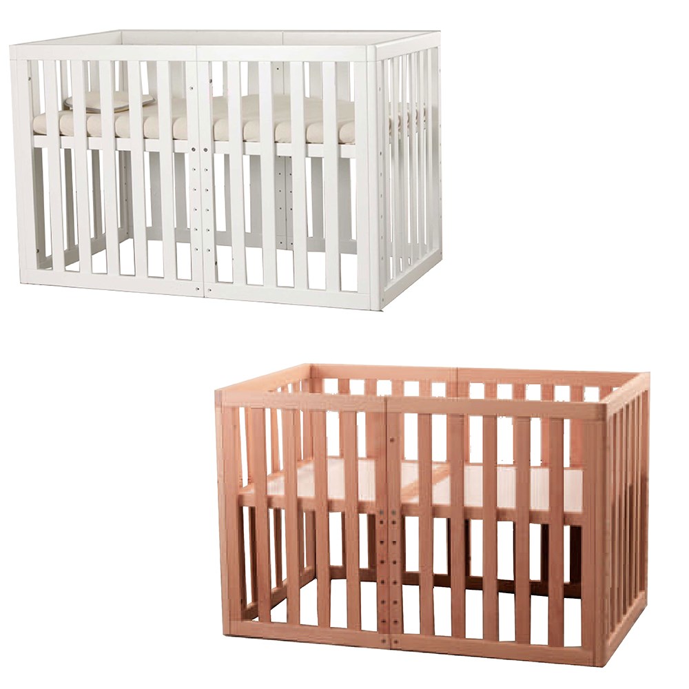 bebe 貝貝 亞丁櫸木多功能 嬰兒床