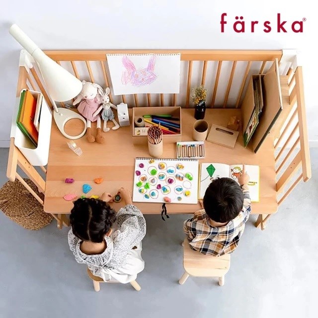 farska童趣森林5合1嬰兒大床 Long /嬰兒床
