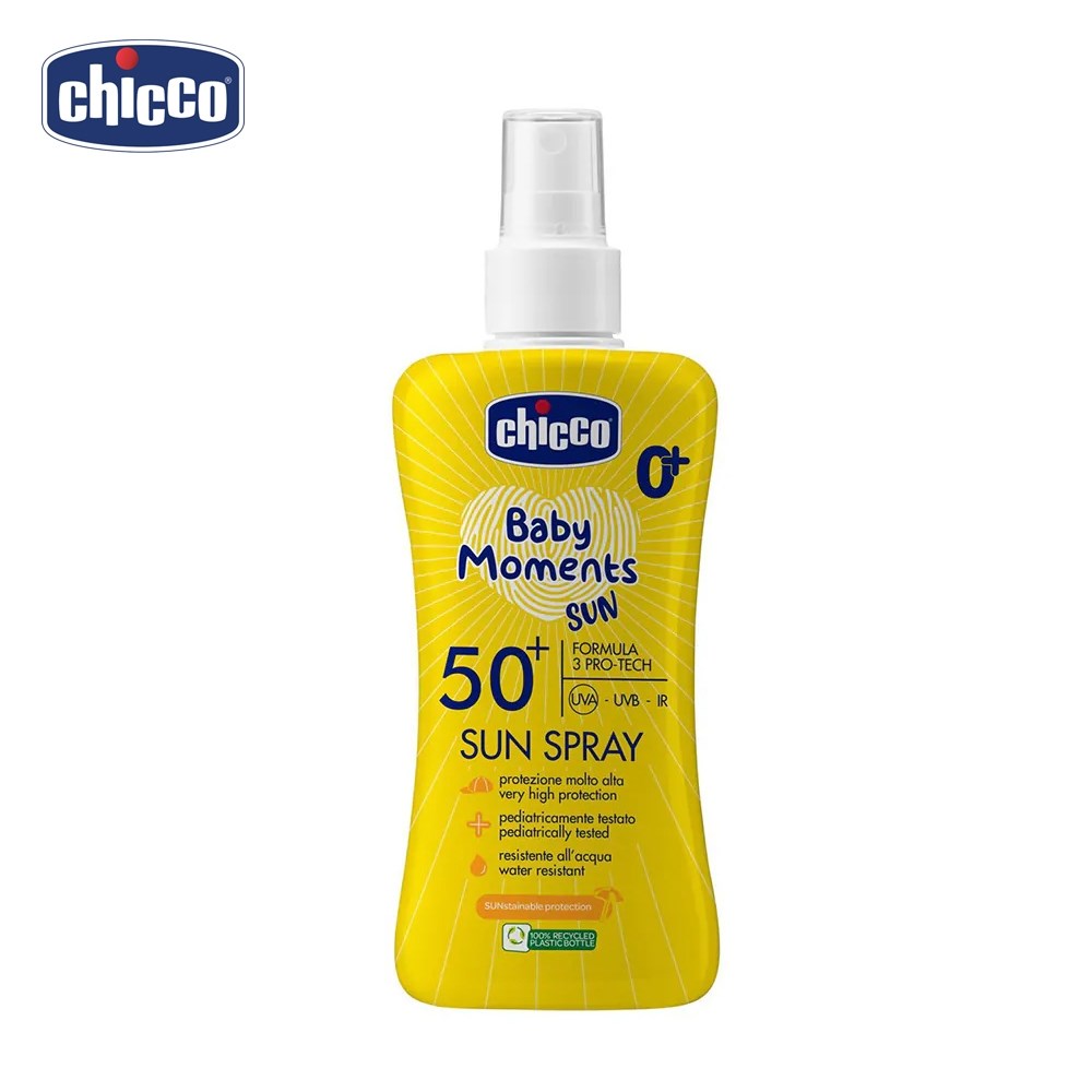  Chicco 寶貝嬰兒輕潤防曬噴液SPF50+