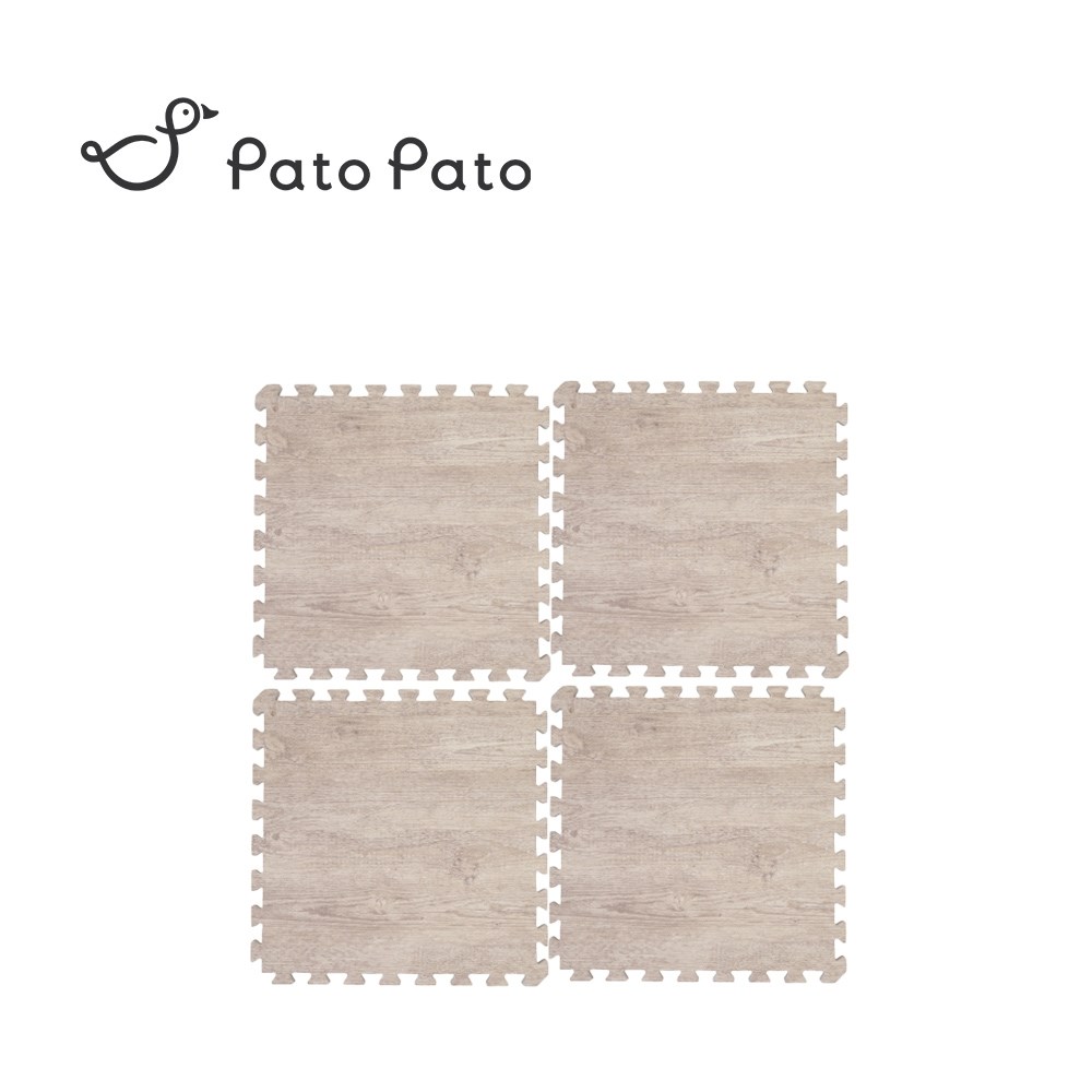 Pato Pato 自然系木紋色地墊