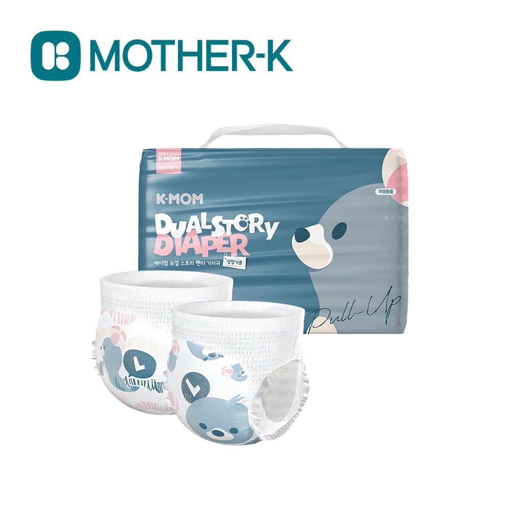 MOTHER-K 韓國 K-MOM 頂級超薄瞬吸玩睡褲嬰幼兒睡褲