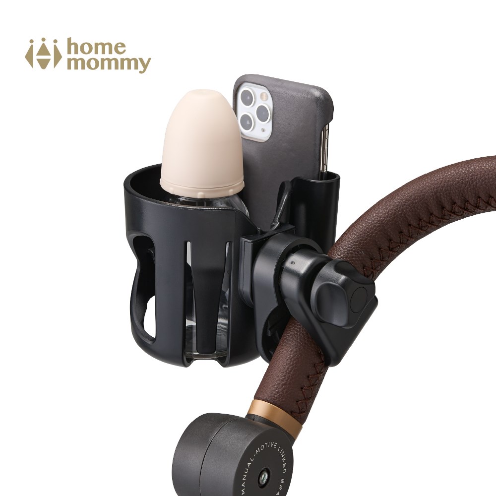 HomeMommy 赫媽咪2 in 1 嬰兒推車杯架組