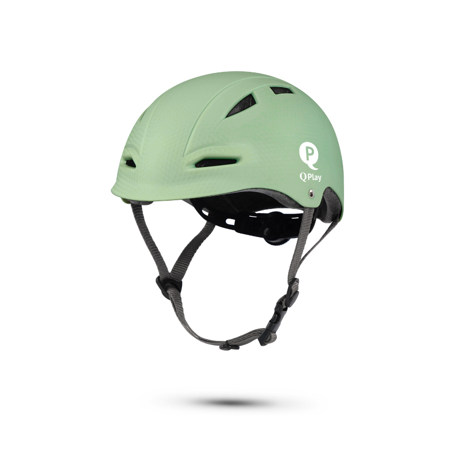德國 Qplay Manbo兒童自行車專用頭盔 M (51-59公分)