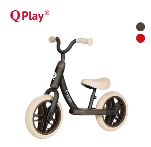 德國 Qplay Trainer Balance Bike EVA 靜音輪胎 兒童平衡車