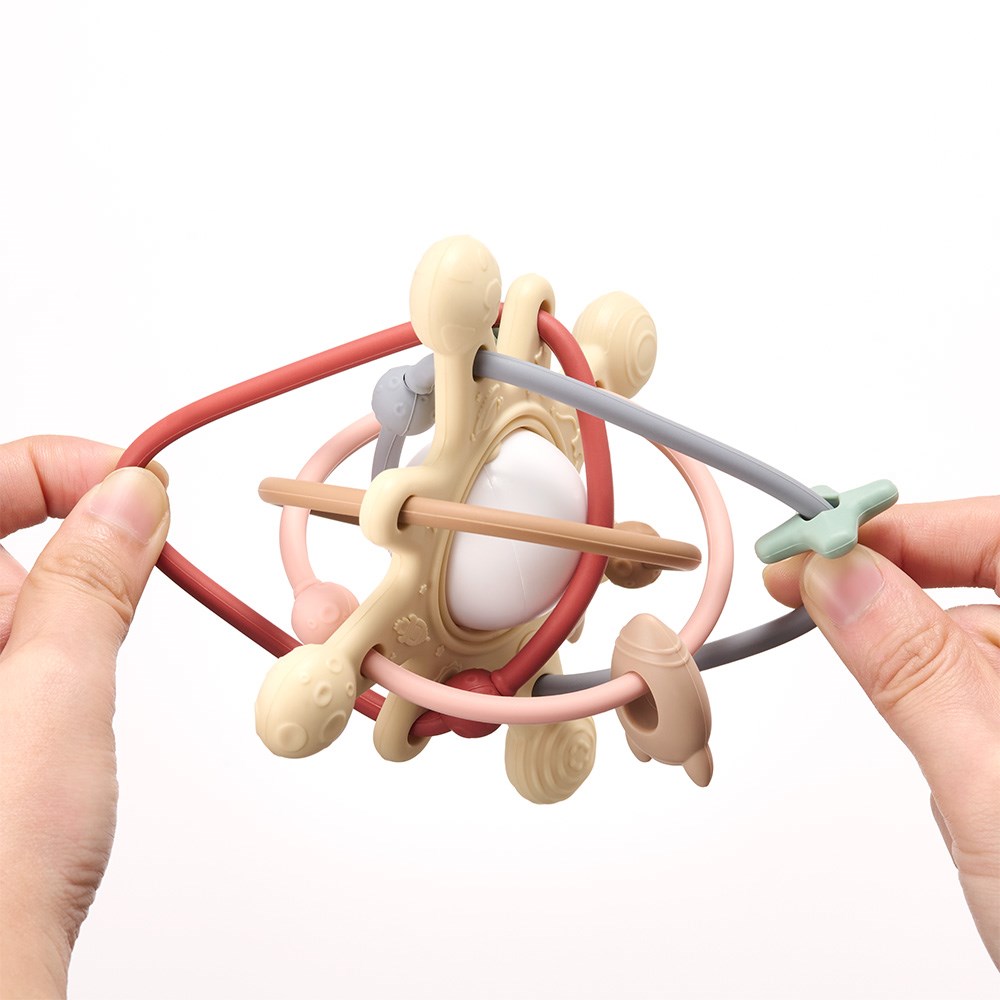 HomeMommy 赫媽咪矽膠益智玩具球