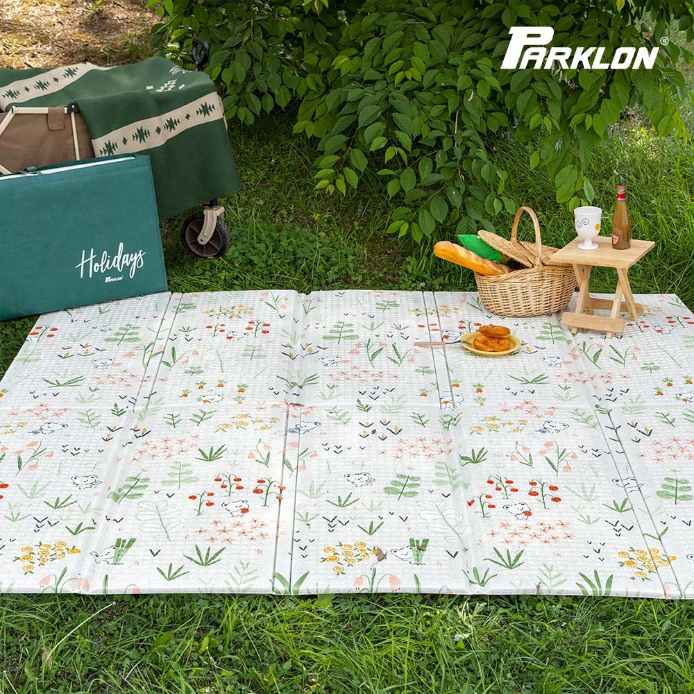 Parklon 帕龍攜帶式折疊地墊系列 - XL加大款 小熊花園