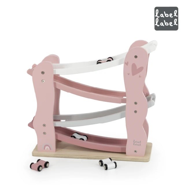 Label Label 小汽車木質軌道組