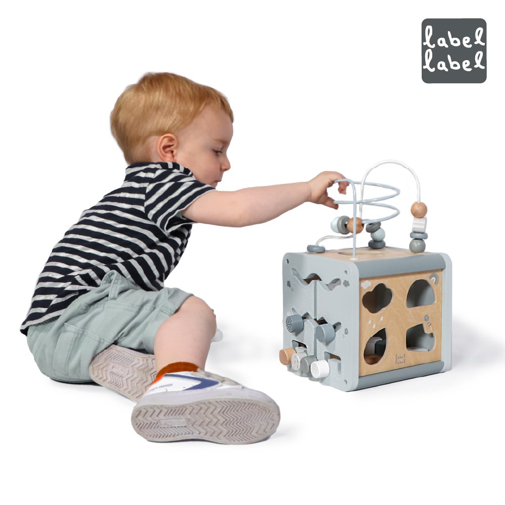 Label Label 木質探索箱